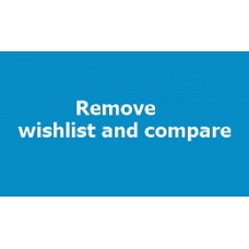 Remove Wishlist and Compare
